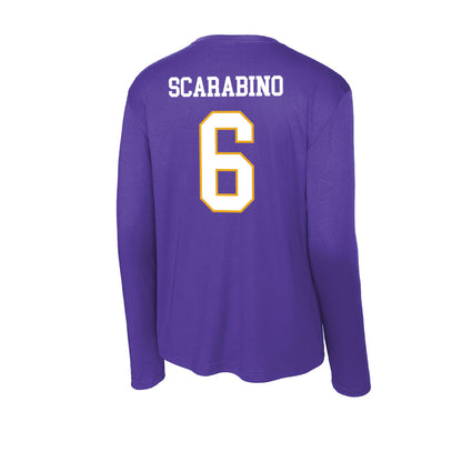 Albany - NCAA Baseball : Anthony Scarabino - Activewear Long Sleeve T-Shirt-1