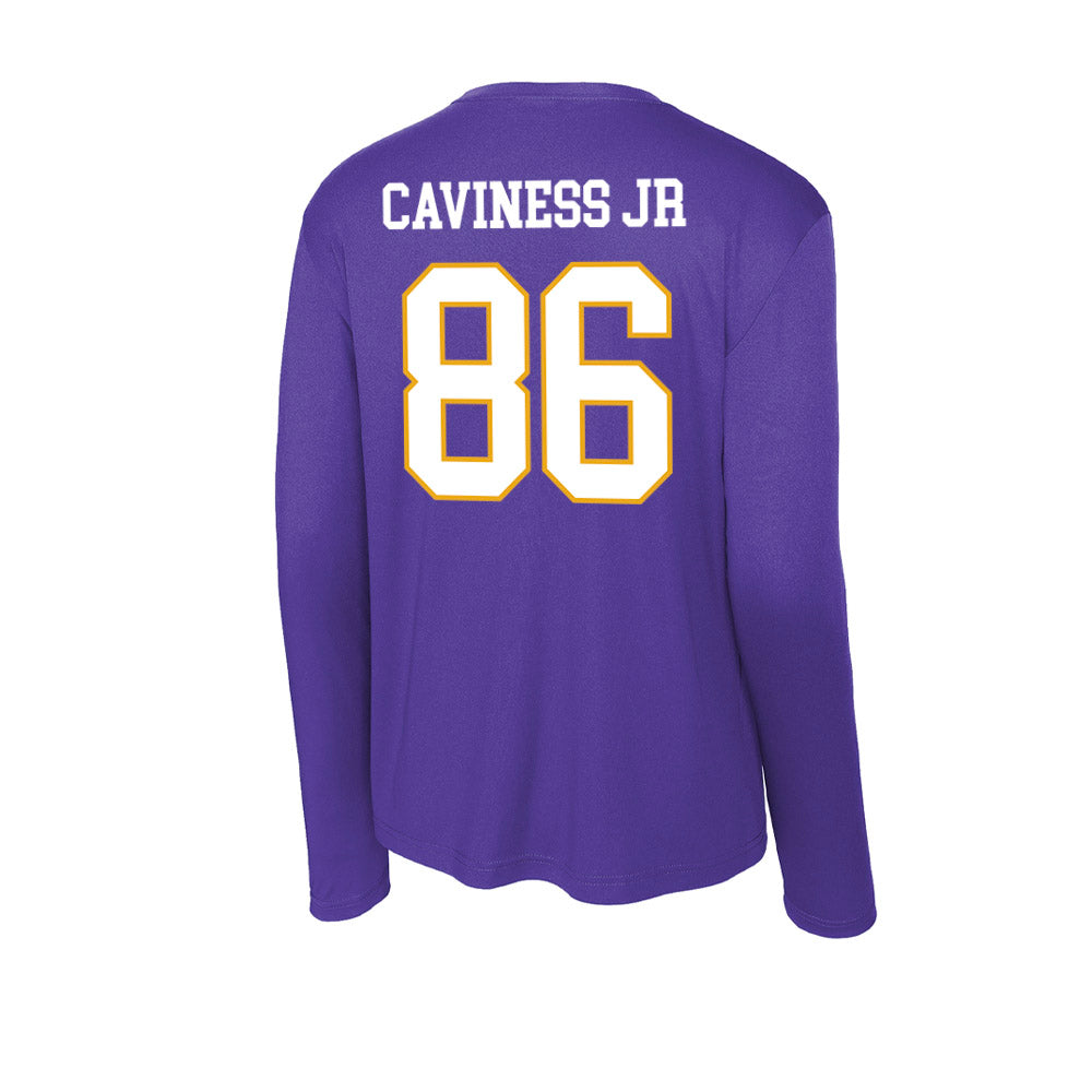 Albany - NCAA Football : Ashanti Caviness Jr - Activewear Long Sleeve T-Shirt-1