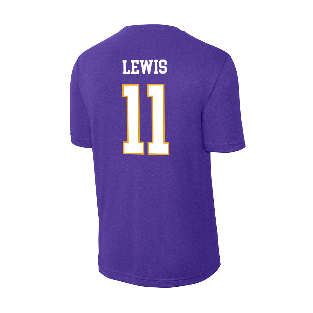 Albany - NCAA Football : Shawan Lewis - Activewear T-Shirt-1