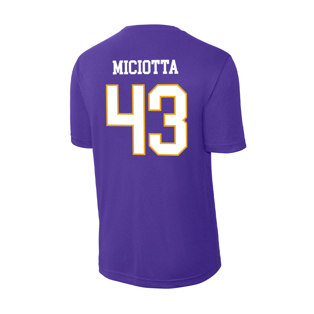 Albany - NCAA Football : Carlo Miciotta - Activewear T-Shirt-1
