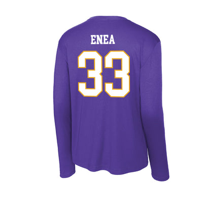 Albany - NCAA Baseball : Alex Enea - Activewear Long Sleeve T-Shirt-1