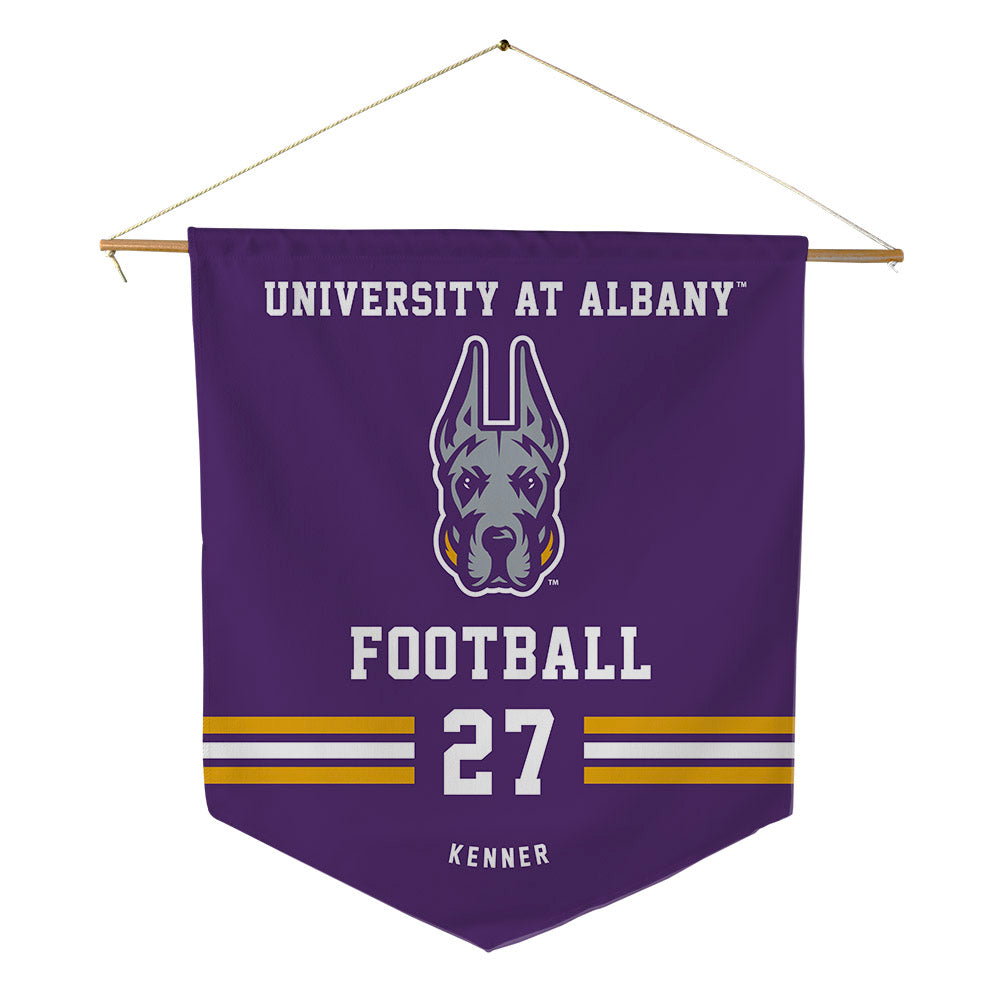 Albany - NCAA Football : Keon Kenner - Pennant - 18" x 21"-0