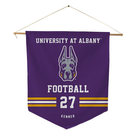 Albany - NCAA Football : Keon Kenner - Pennant - 18" x 21"-0