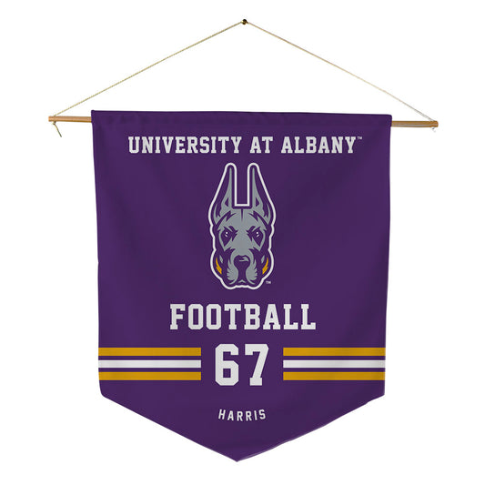 Albany - NCAA Football : Emmitt Harris - Pennant - 18" x 21"-0