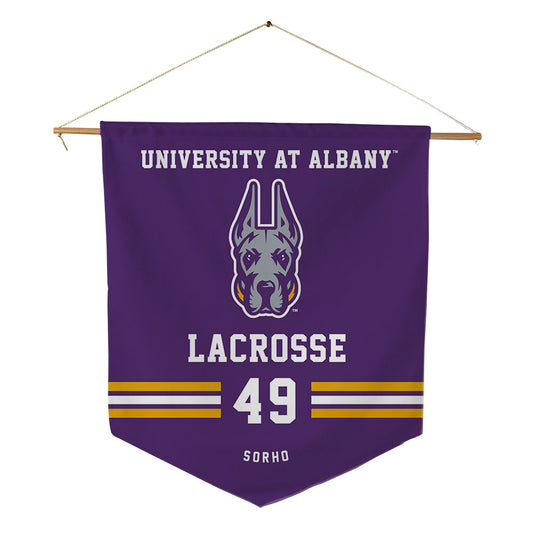 Albany - NCAA Women's Lacrosse : Zarreen Sorho - Pennant - 18" x 21"-0