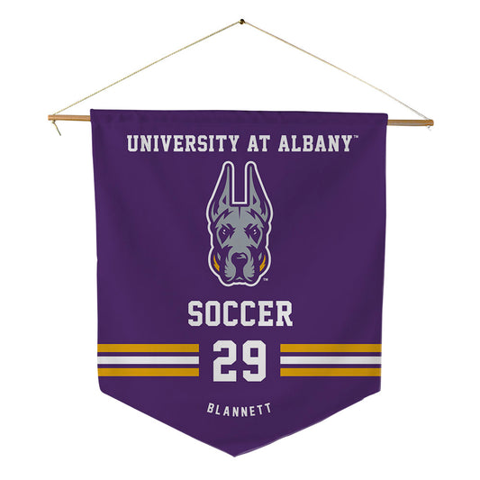 Albany - NCAA Women's Soccer : Meredith Blannett - Pennant - 18" x 21"-0