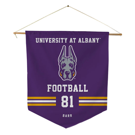 Albany - NCAA Football : Grant Barr - Pennant - 18" x 21"-0