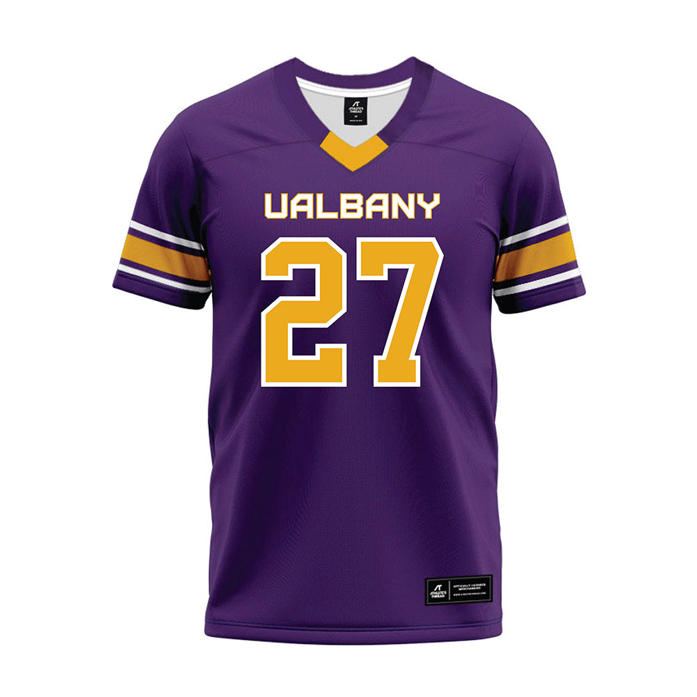 Albany - NCAA Football : Keon Kenner - Purple Premium Football Jersey-0