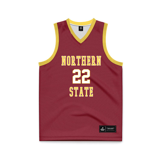 NSU - NCAA Women's Basketball : Ava Hanson - Maroon Basketball Jersey-0