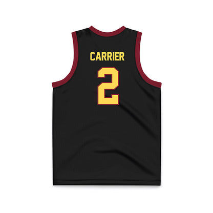 NSU - NCAA Women's Basketball : Makenzie Carrier - Black Basketball Jersey-1
