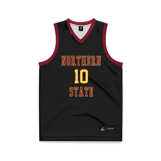 NSU - NCAA Women's Basketball : Lily Klein - Black Basketball Jersey-0