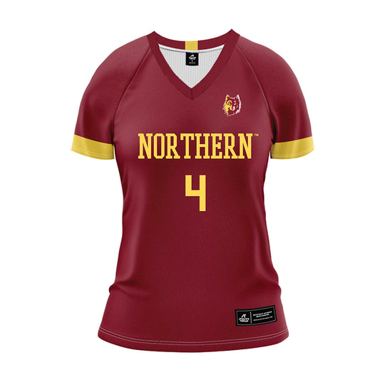 NSU - NCAA Women's Volleyball : Lydia Nelson - Maroon Volleyball Jersey-0