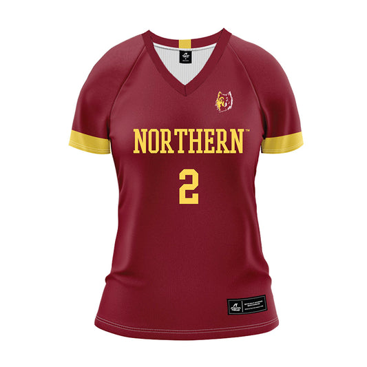 NSU - NCAA Women's Volleyball : Katelyn Schroeder - Maroon Volleyball Jersey-0