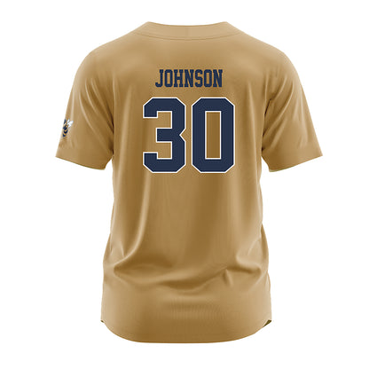 Georgia Tech - NCAA Softball : Madalyn Johnson - Gold Jersey-1