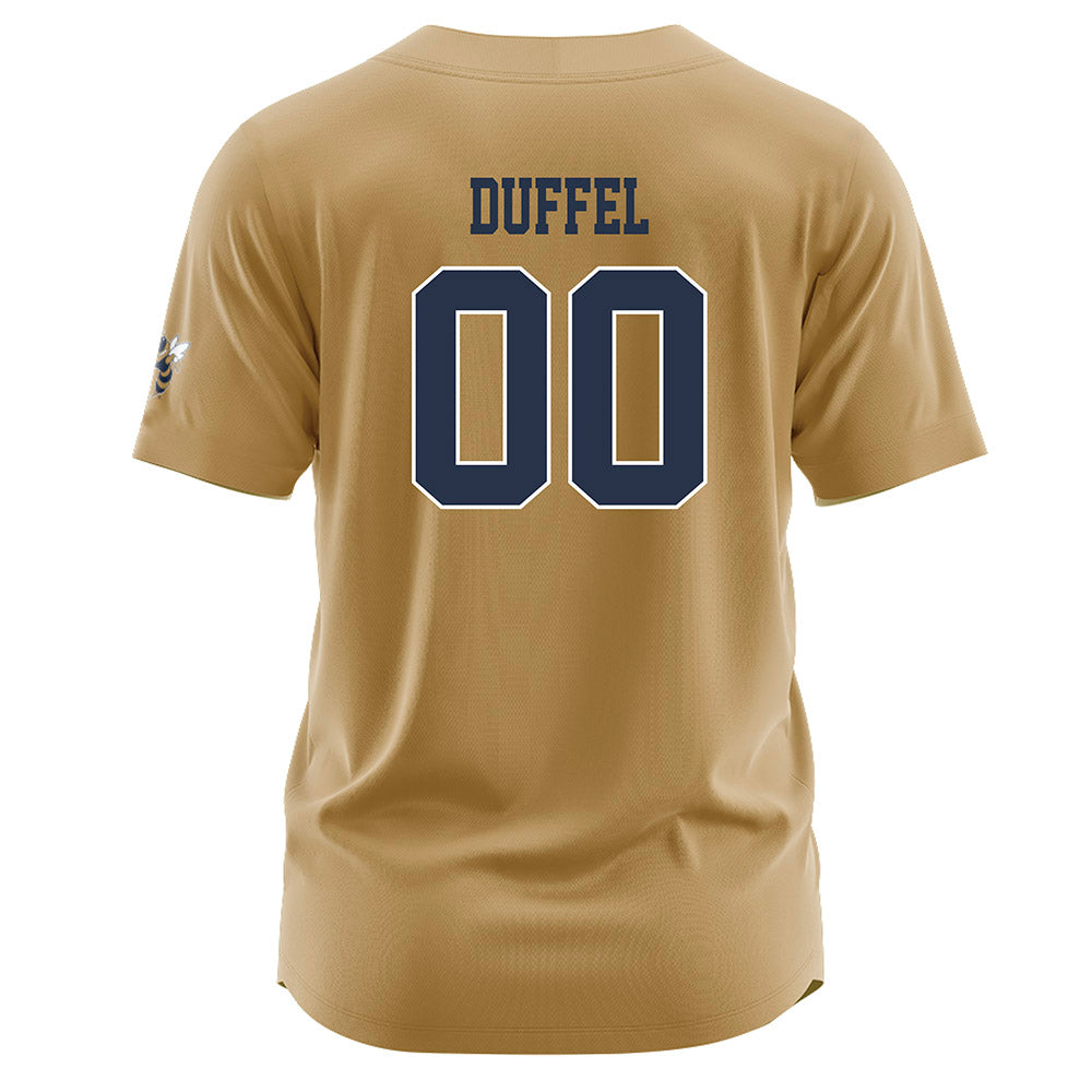 Georgia Tech - NCAA Softball : Madison Duffel - Gold Jersey-1