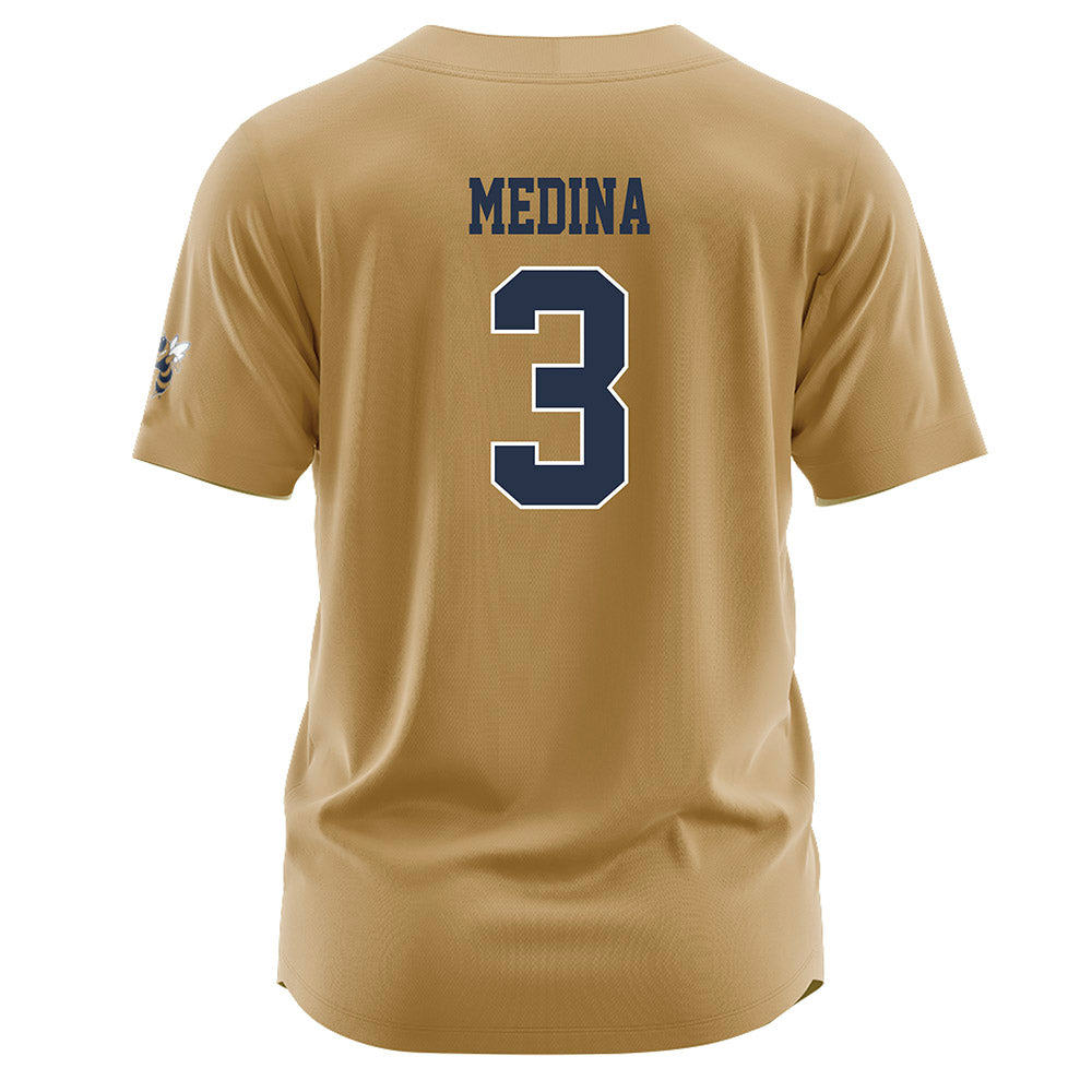 Georgia Tech - NCAA Softball : Holly Medina - Gold Jersey-1