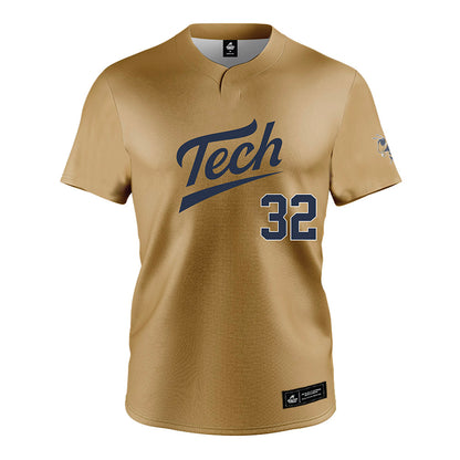 Georgia Tech - NCAA Softball : Tymber Harris - Gold Jersey-0