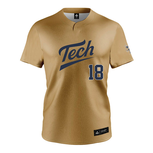 Georgia Tech - NCAA Softball : Julia Morici - Gold Jersey-0