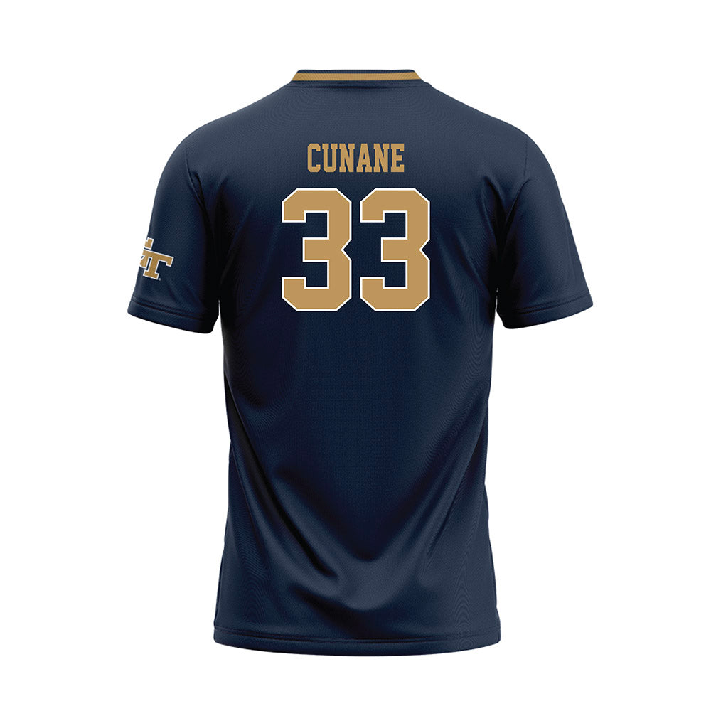 Georgia Tech - NCAA Softball : Katie Cunane - Navy Baseball Jersey-1