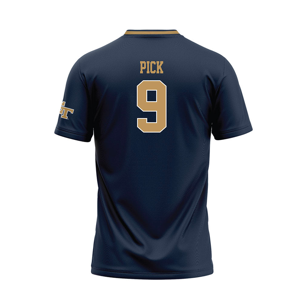 Georgia Tech - NCAA Softball : Landri Pick - Navy Baseball Jersey-1