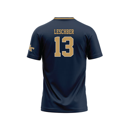 Georgia Tech - NCAA Softball : Addison Leschber - Navy Baseball Jersey-1