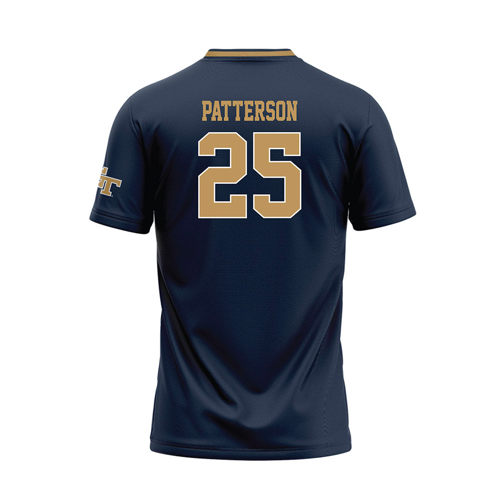 Georgia Tech - NCAA Softball : Caroline Patterson - Navy Baseball Jersey-1