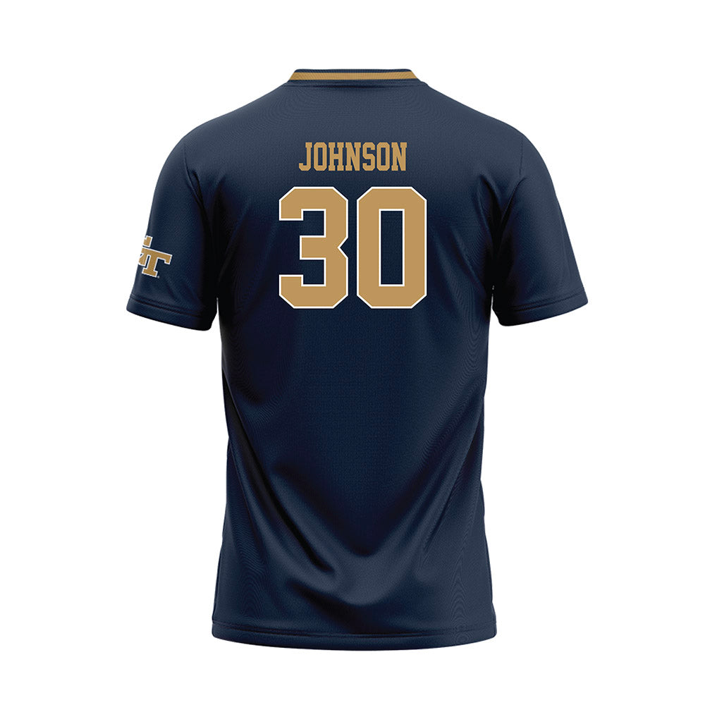Georgia Tech - NCAA Softball : Madalyn Johnson - Navy Baseball Jersey-1