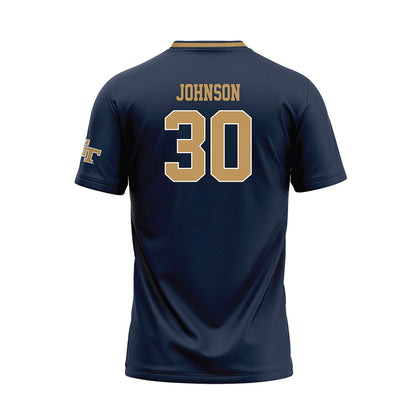 Georgia Tech - NCAA Softball : Madalyn Johnson - Navy Baseball Jersey-1