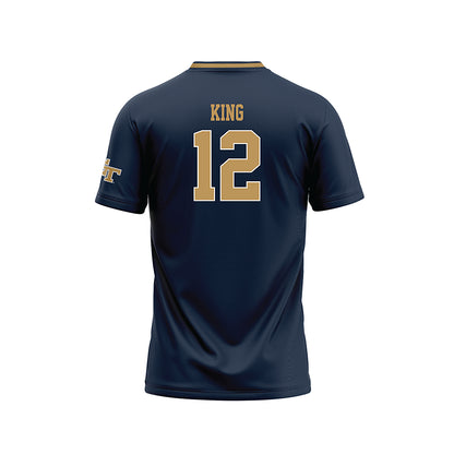 Georgia Tech - NCAA Softball : Gracie King - Navy Baseball Jersey-1