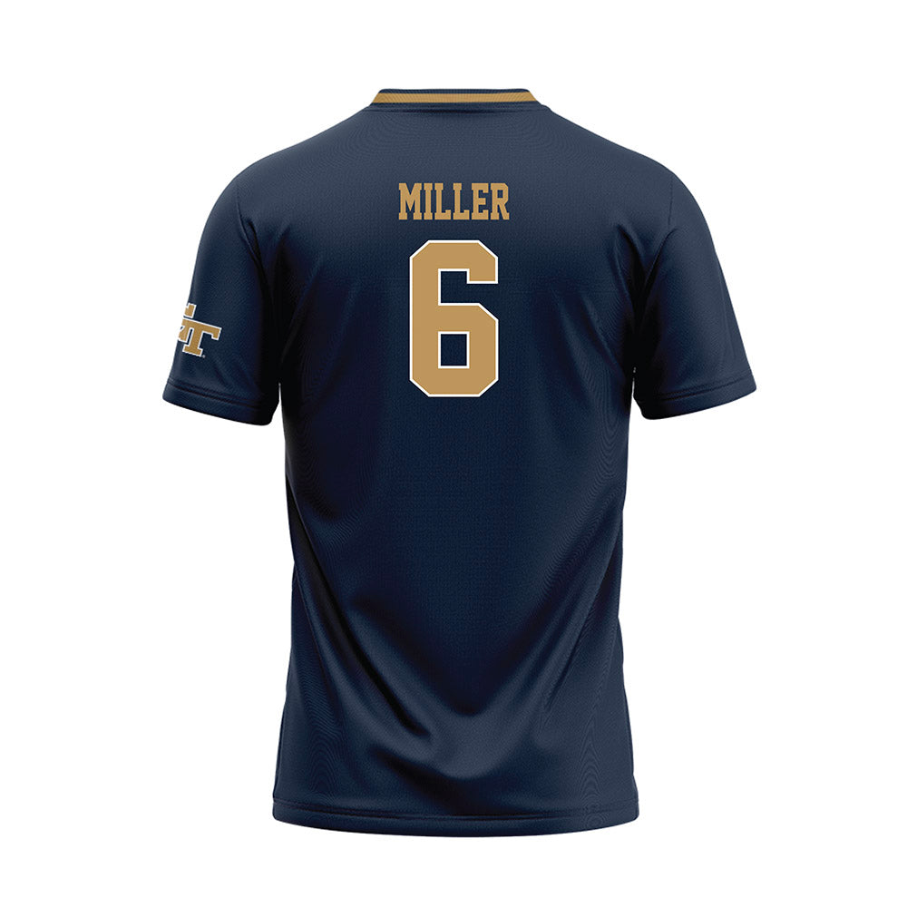 Georgia Tech - NCAA Softball : Payton Miller - Navy Baseball Jersey-1