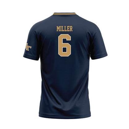Georgia Tech - NCAA Softball : Payton Miller - Navy Baseball Jersey-1