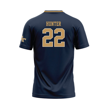 Georgia Tech - NCAA Softball : Reese Hunter - Navy Baseball Jersey-1
