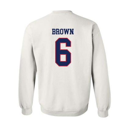 Arizona - NCAA Football : Taye Brown - Classic Shersey Crewneck Sweatshirt-1