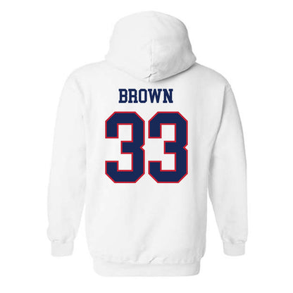 Arizona - NCAA Football : Kason Brown - Classic Shersey Hooded Sweatshirt-1