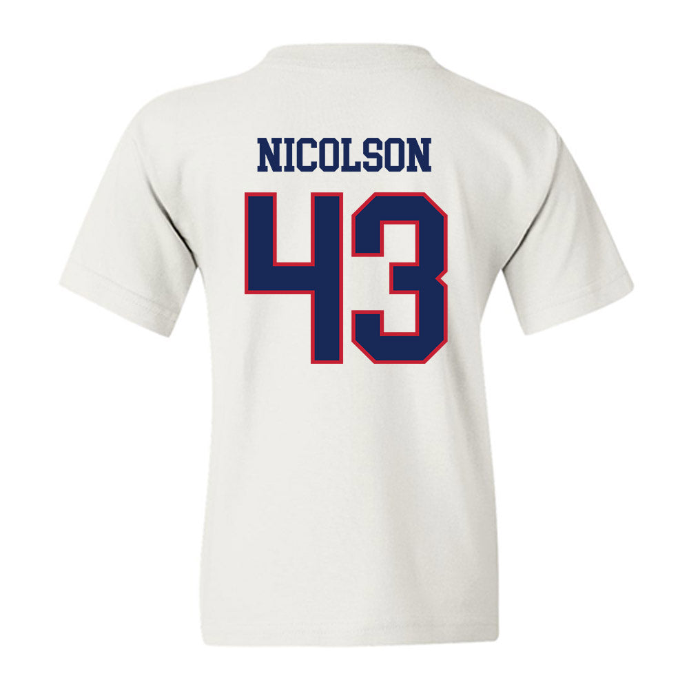 Arizona - NCAA Football : Drew Nicolson - Classic Shersey Youth T-Shirt-1