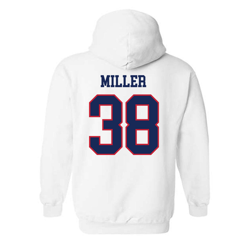 Arizona - NCAA Football : Aiden Miller - Classic Shersey Hooded Sweatshirt-1