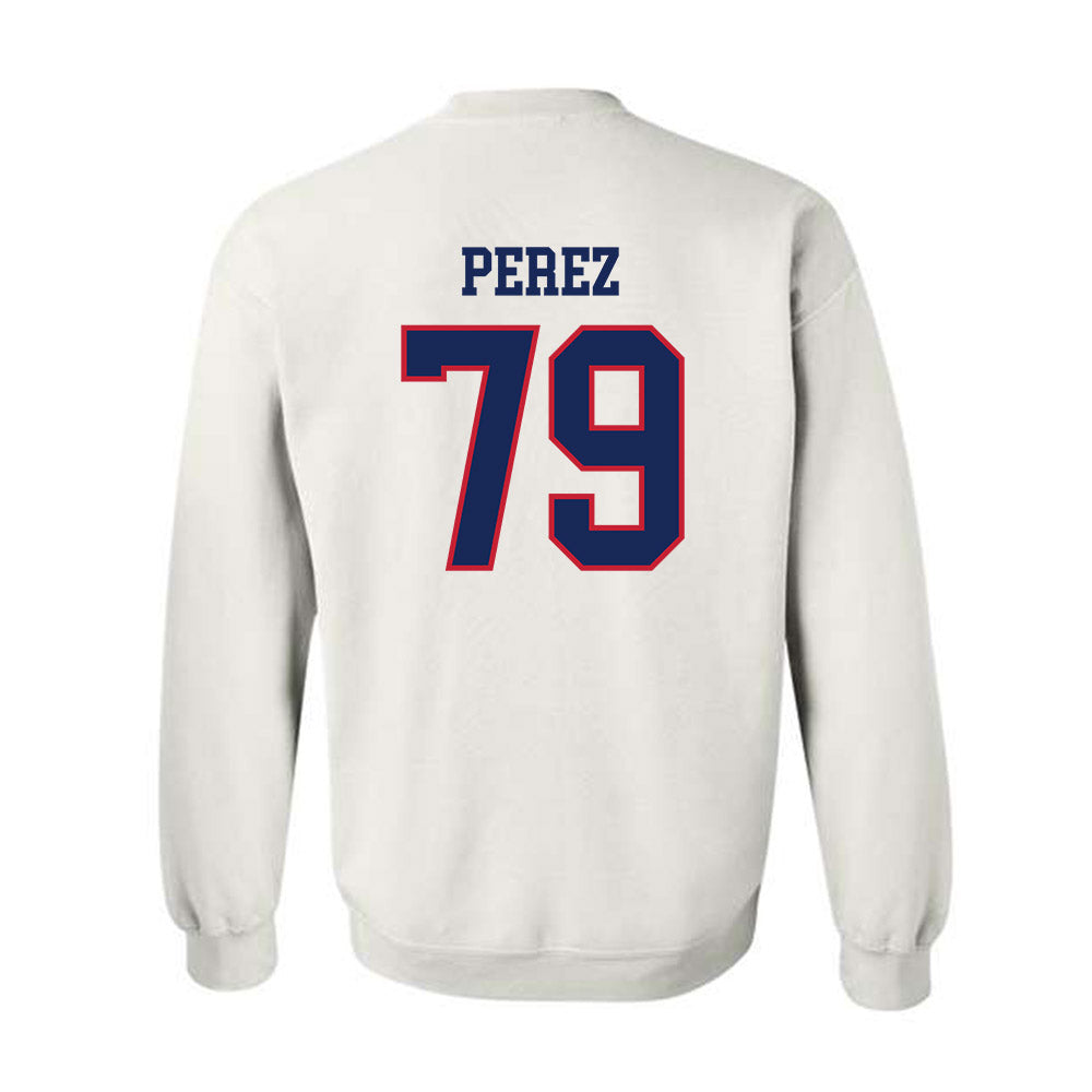Arizona - NCAA Football : Isaac Perez - Classic Shersey Crewneck Sweatshirt-1