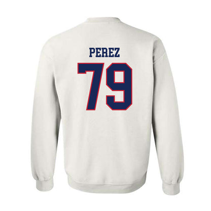 Arizona - NCAA Football : Isaac Perez - Classic Shersey Crewneck Sweatshirt-1