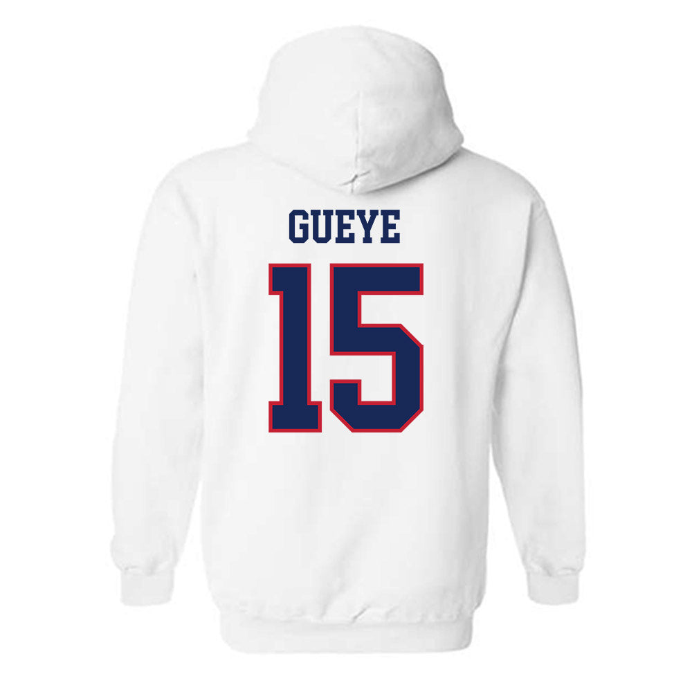 Arizona - NCAA Men's Basketball : Sidi Gueye - Classic Shersey Hooded Sweatshirt-1