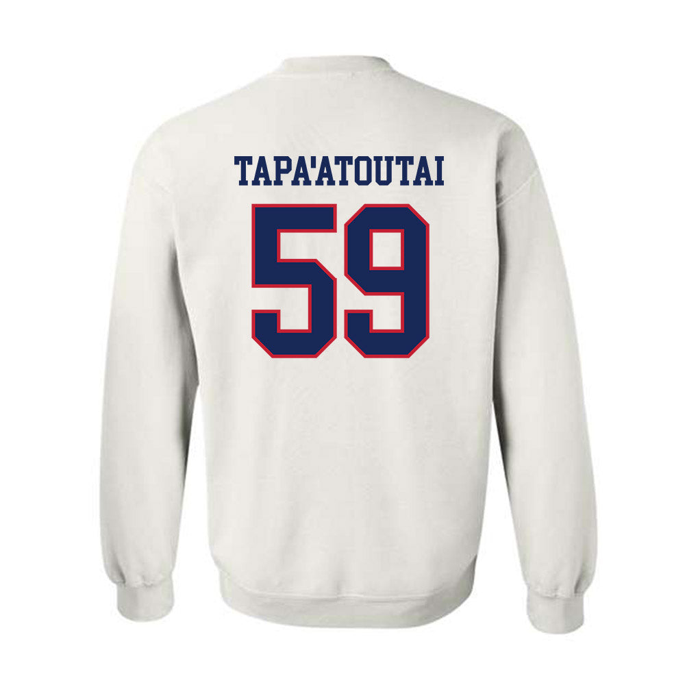 Arizona - NCAA Football : Rhino Tapa'atoutai - Classic Shersey Crewneck Sweatshirt-1