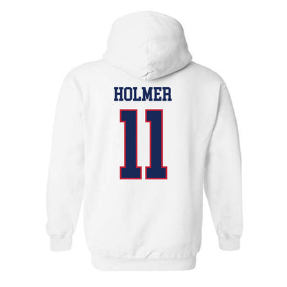 Arizona - NCAA Beach Volleyball : Regan Holmer - Classic Shersey Hooded Sweatshirt-1