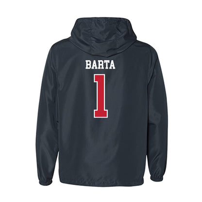 Arizona - NCAA Baseball : Sean Barta - Classic Shersey Windbreaker-1
