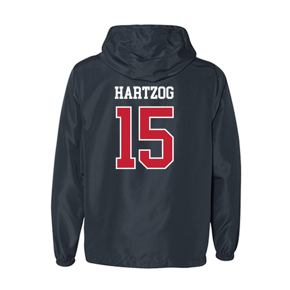 Arizona - NCAA Football : Malcolm Hartzog - Classic Shersey Windbreaker-1