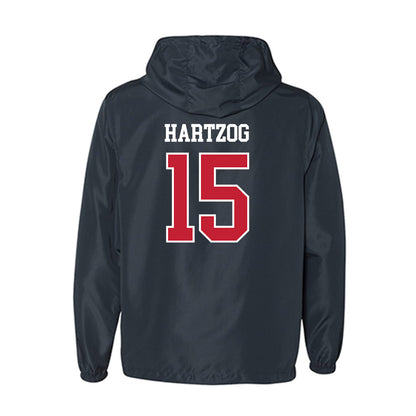 Arizona - NCAA Football : Malcolm Hartzog - Classic Shersey Windbreaker-1