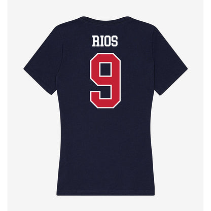 Arizona - NCAA Football : Oscar Rios - Classic Shersey Women's V-Neck T-Shirt-1