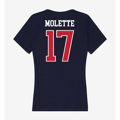 Arizona - NCAA Football : Lee Molette - Classic Shersey Women's V-Neck T-Shirt-1