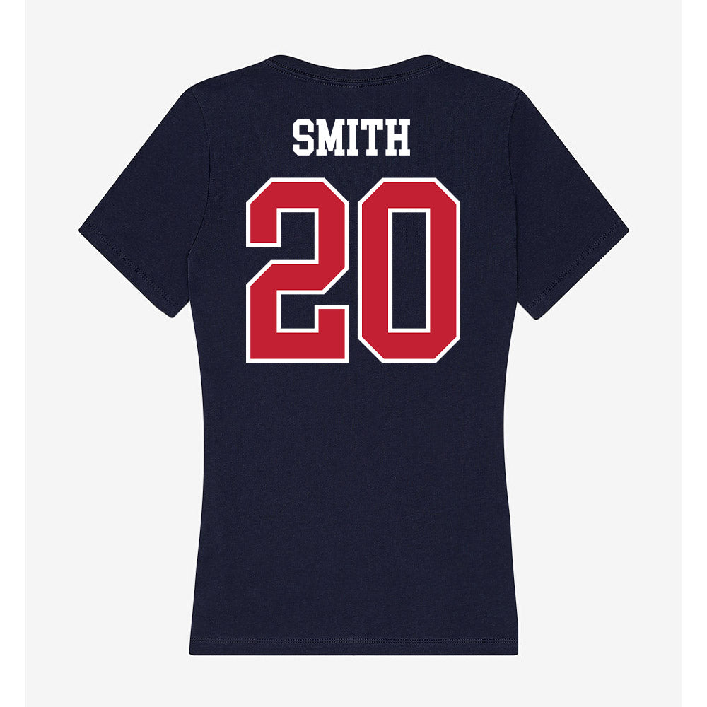 Arizona - NCAA Football : Caleb Smith - Classic Shersey Women's V-Neck T-Shirt-1