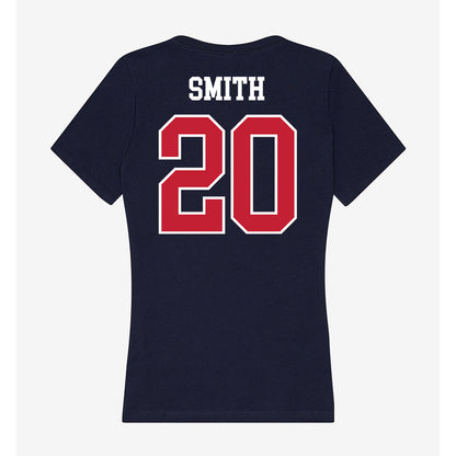 Arizona - NCAA Football : Caleb Smith - Classic Shersey Women's V-Neck T-Shirt-1
