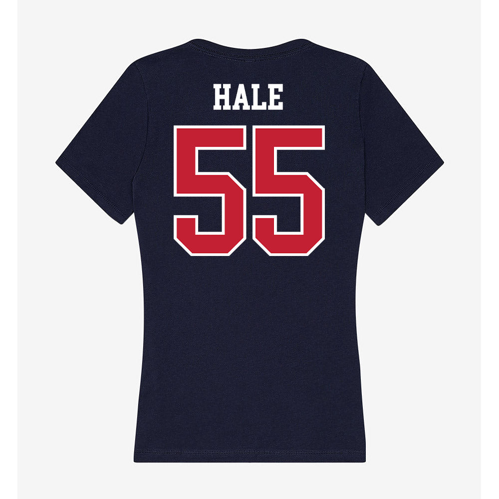 Arizona - NCAA Football : Nate Hale - Classic Shersey Women's V-Neck T-Shirt-1