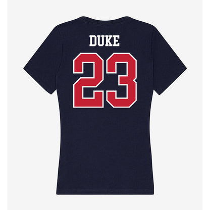 Arizona - NCAA Softball : Shyanne Duke - Classic Shersey Women's V-Neck T-Shirt-1